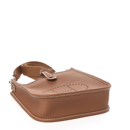Hermes Taurillon Clemence Evelyne TPM Gold 4 of 11