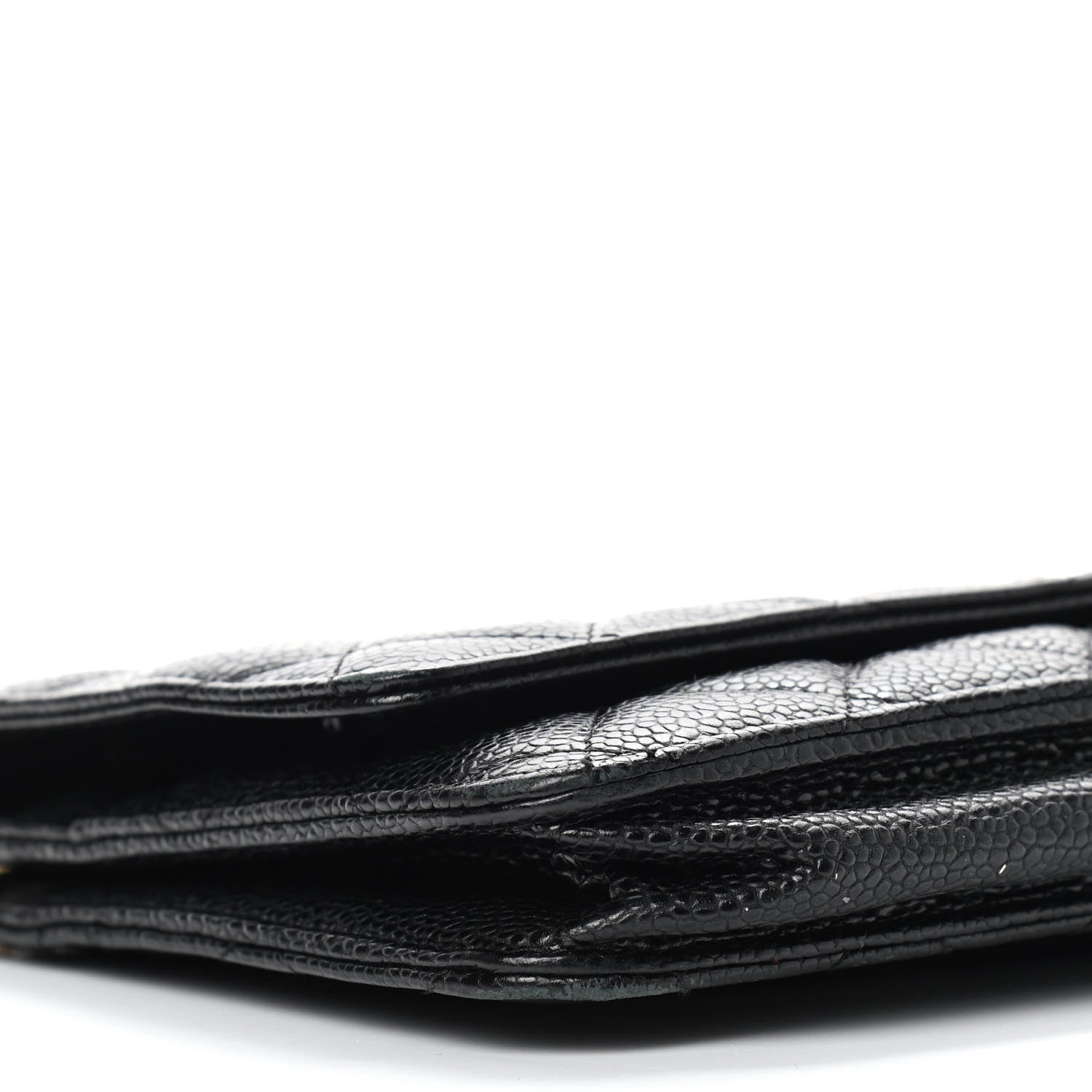 Chanel Caviar Quilted Wallet On Chain WOC Black 10 of 11