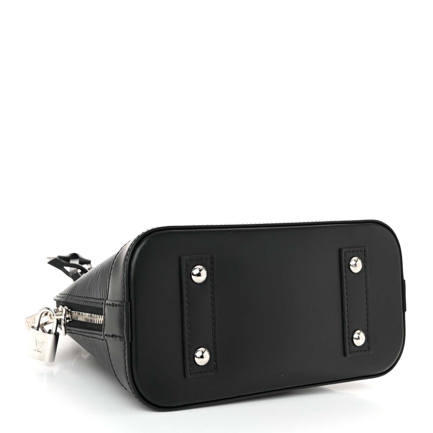Louis Vuitton Epi Alma BB Black 4 of 9
