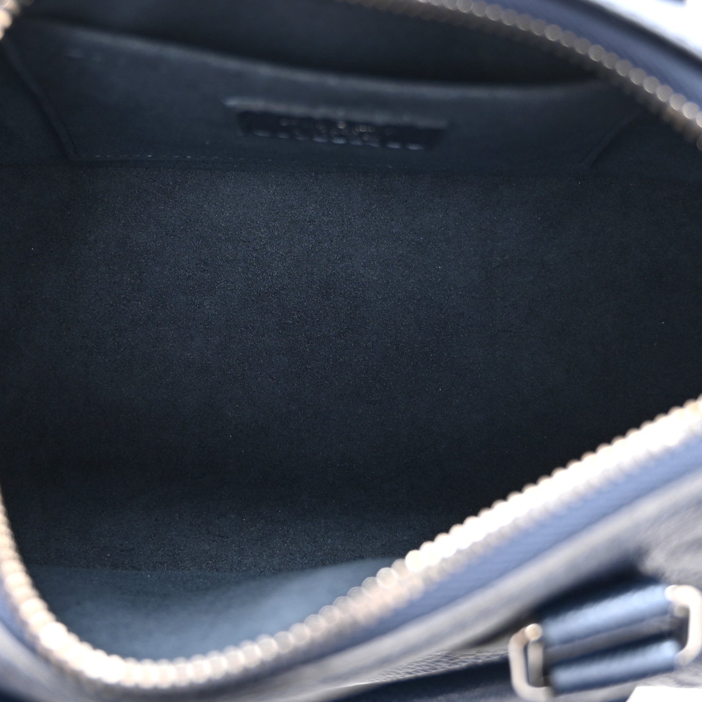Metallic Empreinte Monogram Giant Speedy Bandouliere 20 Navy Nacre