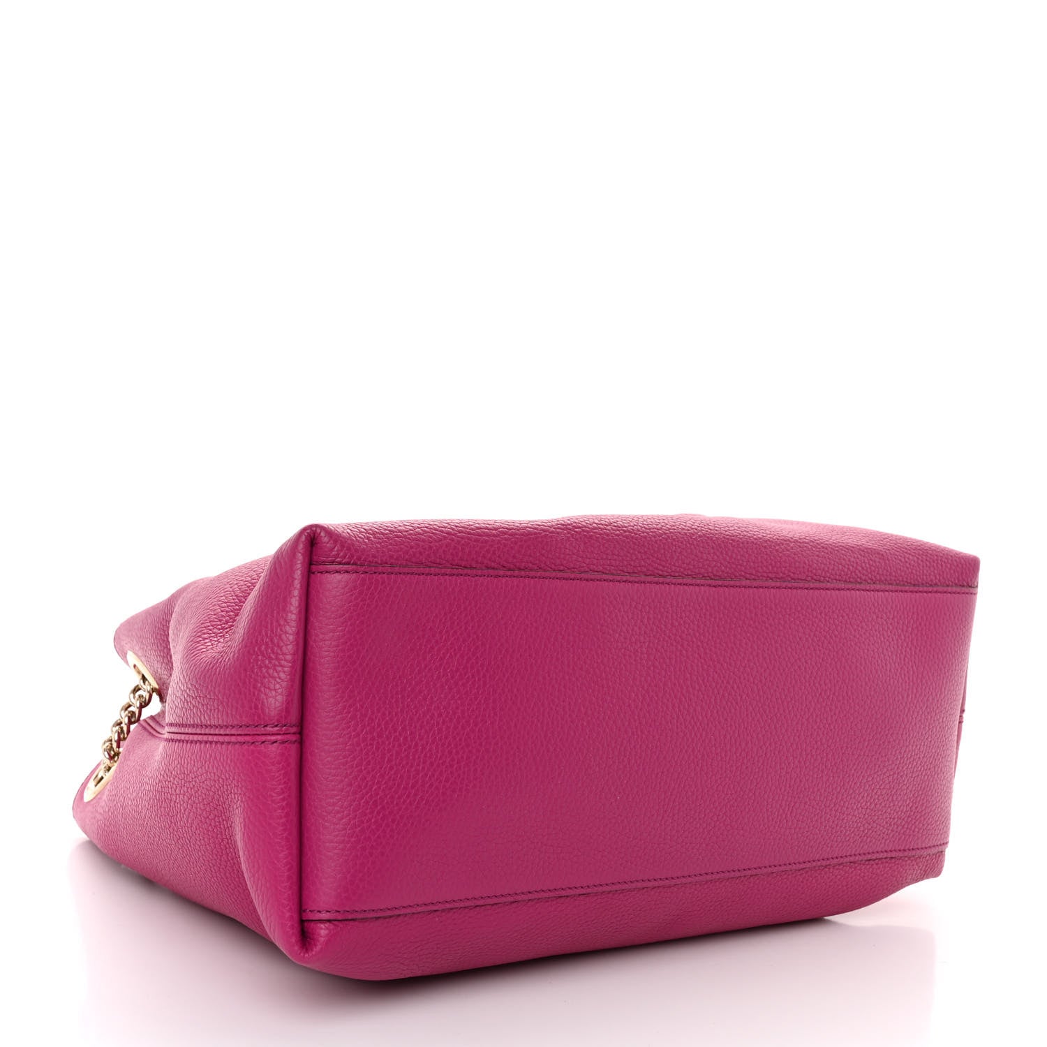 Gucci Cellarius Calfskin Medium Soho Chain Shoulder Bag Bright Bouganville 4 of 10