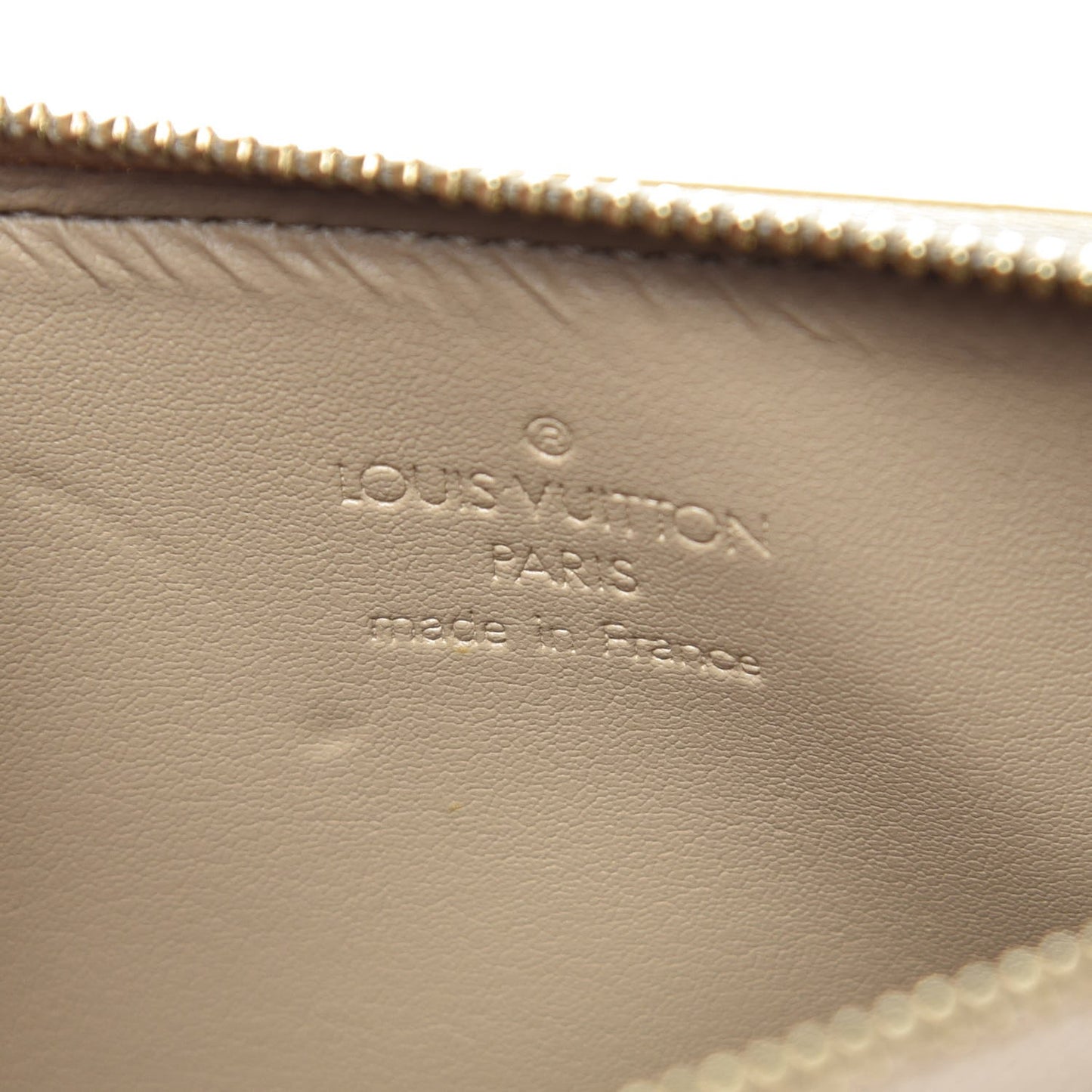 Vernis Lexington Fleurs Pochette Beige