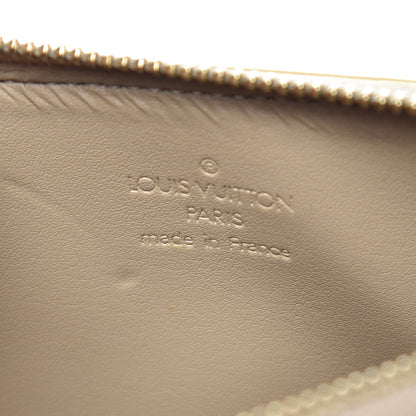 Louis Vuitton Vernis Lexington Fleurs Pochette Beige 6 of 9