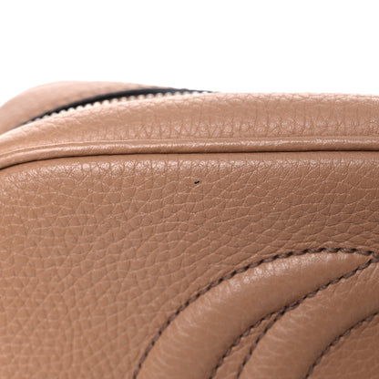 Gucci Pebbled Calfskin Small Soho Disco Bag Camelia 20 of 22