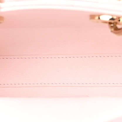 Christian Dior Lambskin Cannage Dioramour Micro Lady D-Joy Rose De Vents 5 of 11