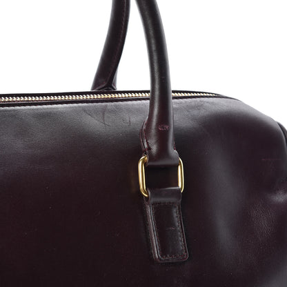 Saint Laurent Calfskin Classic Duffle 6 Bordeaux 11 of 25