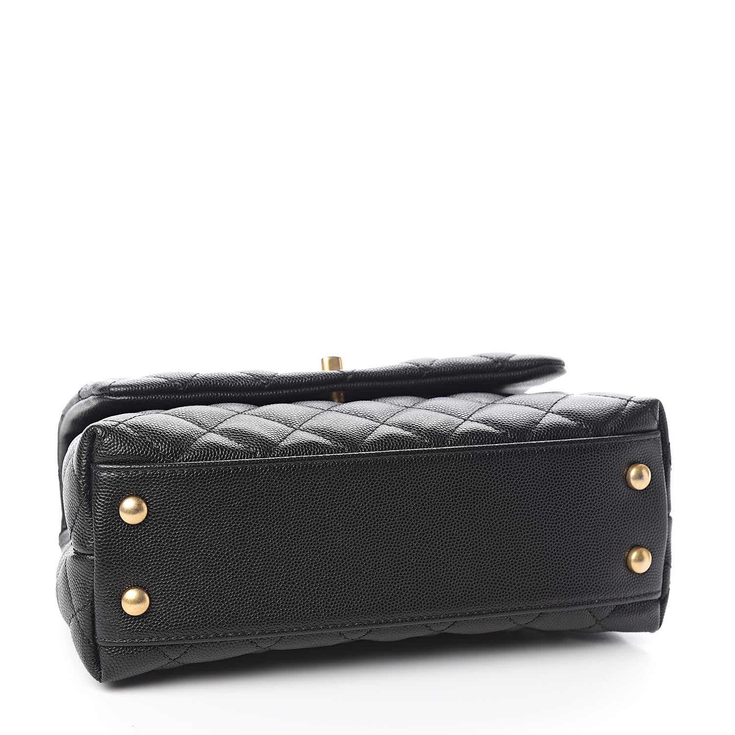 Chanel Caviar Quilted Mini Coco Handle Flap Black 4 of 11