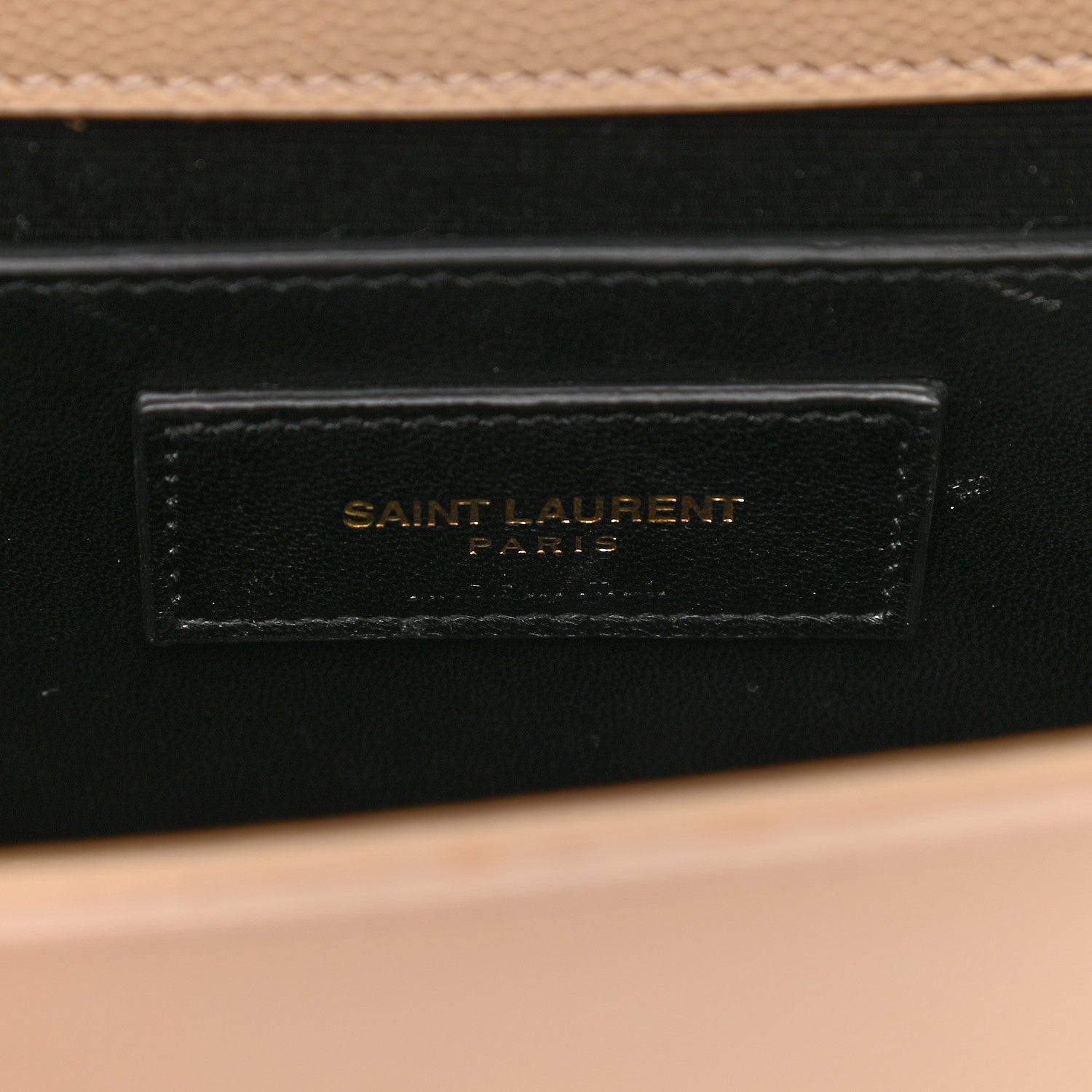 Saint Laurent Grain De Poudre Small Monogram Kate Satchel Nude Powder 5 of 7