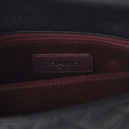Chanel Caviar Quilted Mini Coco Handle Flap Black 7 of 9