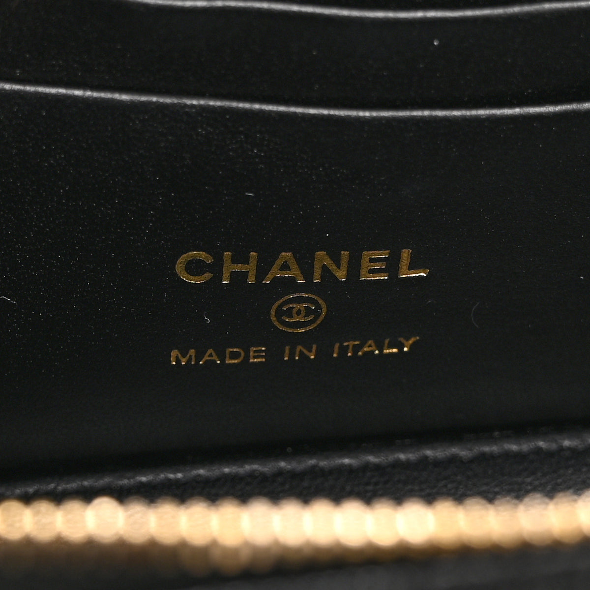 Chanel Caviar Quilted Polly Pocket East West Top Vanity With Chain Black 7 of 11