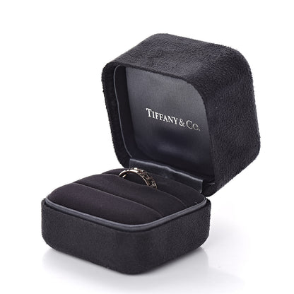 Tiffany 18K Rose Gold T True Wide Ring 60 9 5 of 5