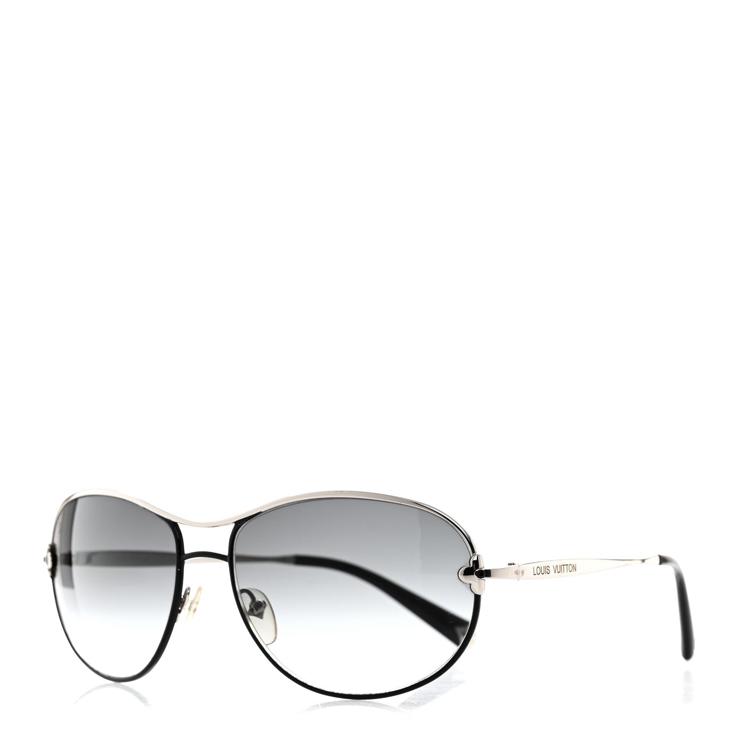 Louis Vuitton Mimosa Sunglasses Z0379U Silver 1 of 8