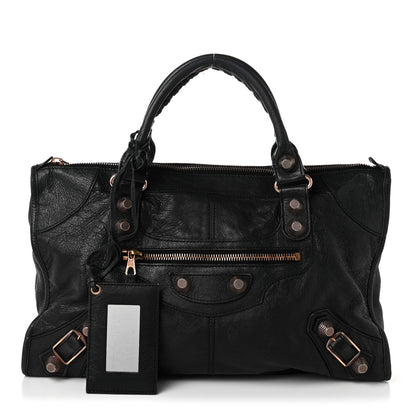 Balenciaga Agneau Giant 21 Rose Gold Hardware Work Black 2 of 11