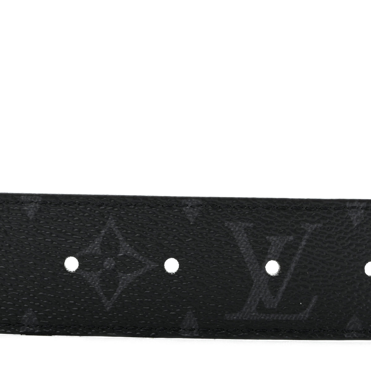 Calfskin Monogram Eclipse 35mm LV Initiales Reversible 95 38 Belt