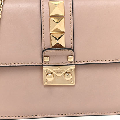 Valentino Garavani Vitello Small Glam Lock Rockstud Flap Poudre 7 of 14