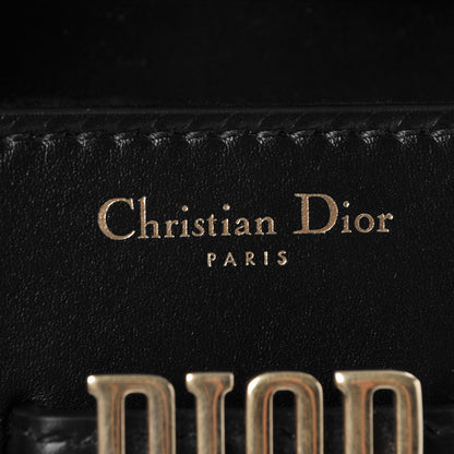 Christian Dior Calfskin Mini D Fence Saddle Bag Black 6 of 7