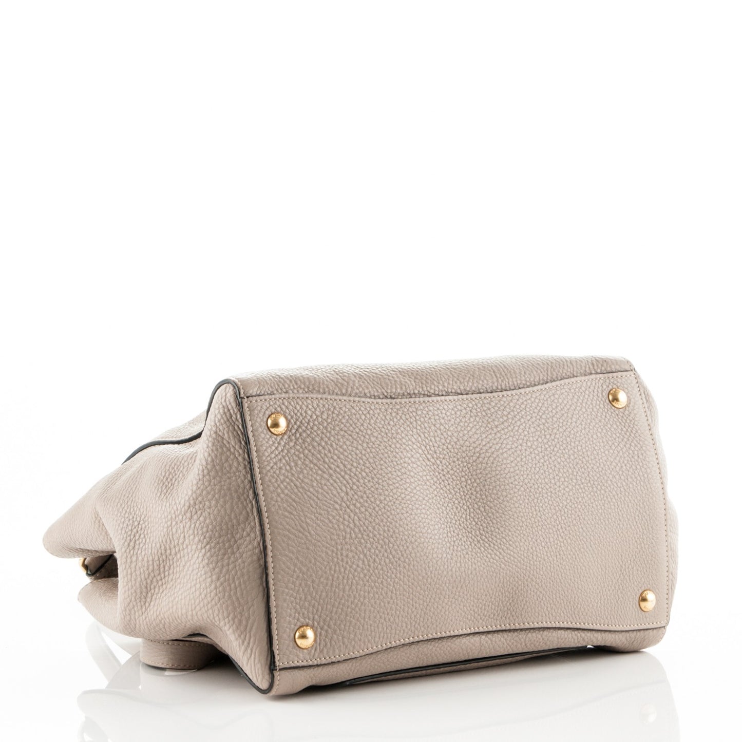 Vitello Daino Shopping Tote Pomice