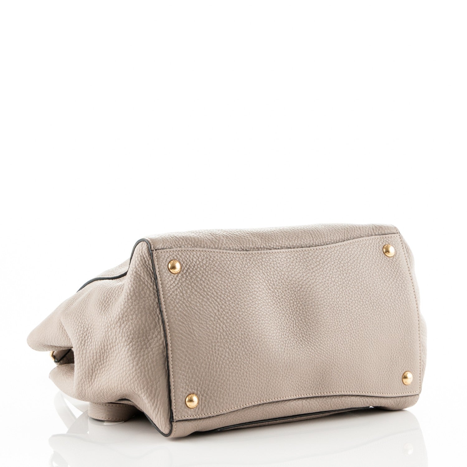 Prada Vitello Daino Shopping Tote Pomice 4 of 8