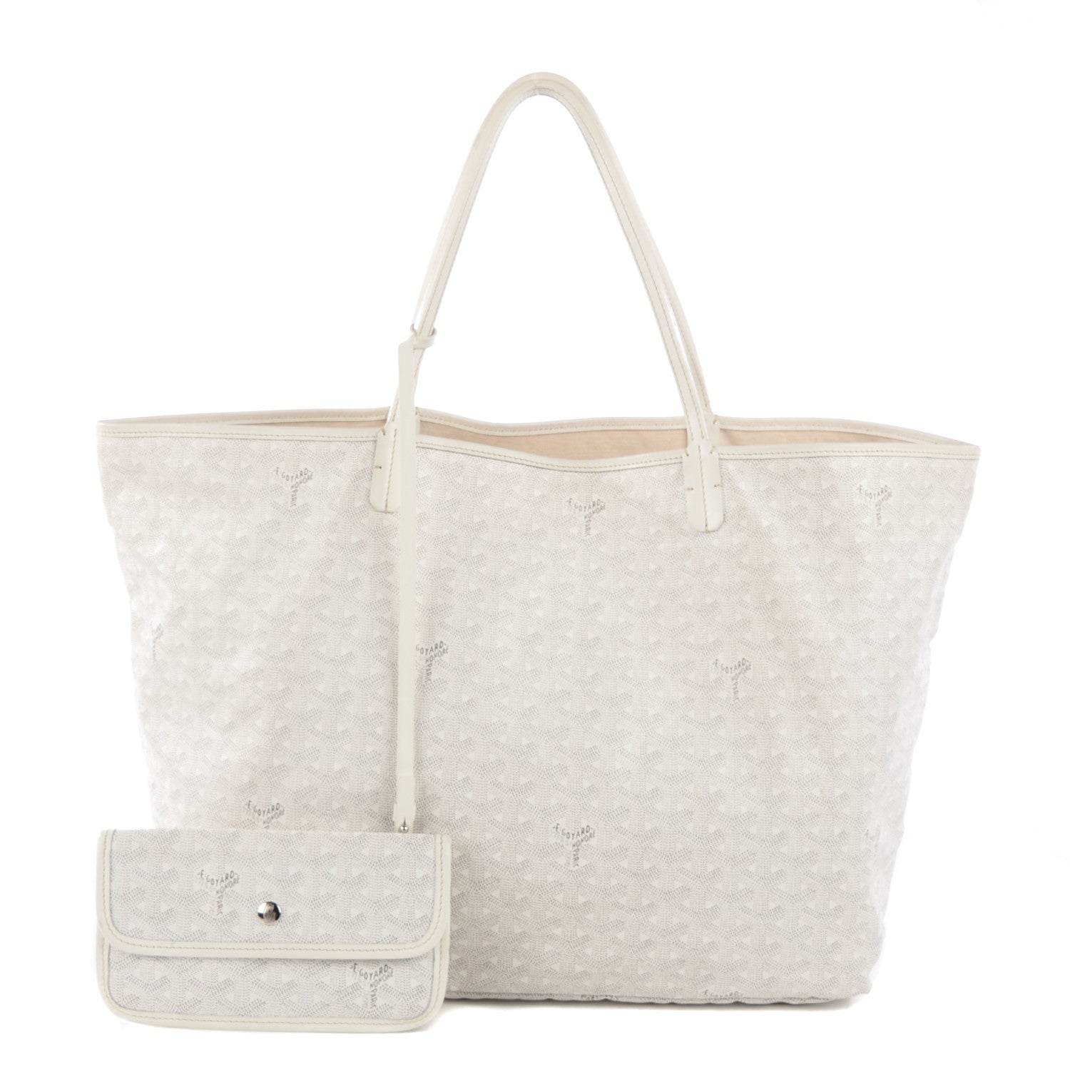 Goyard Goyardine Saint Louis GM White 1 of 12