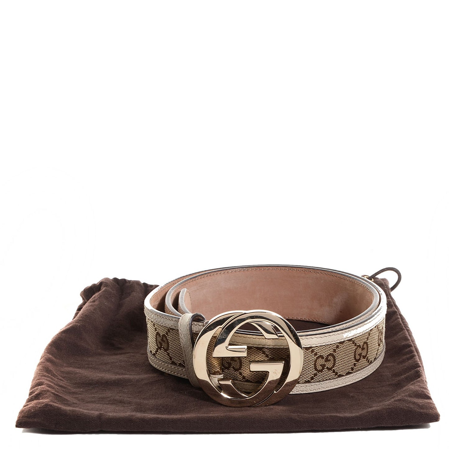 Monogram Interlocking G Belt 90 36 Off White