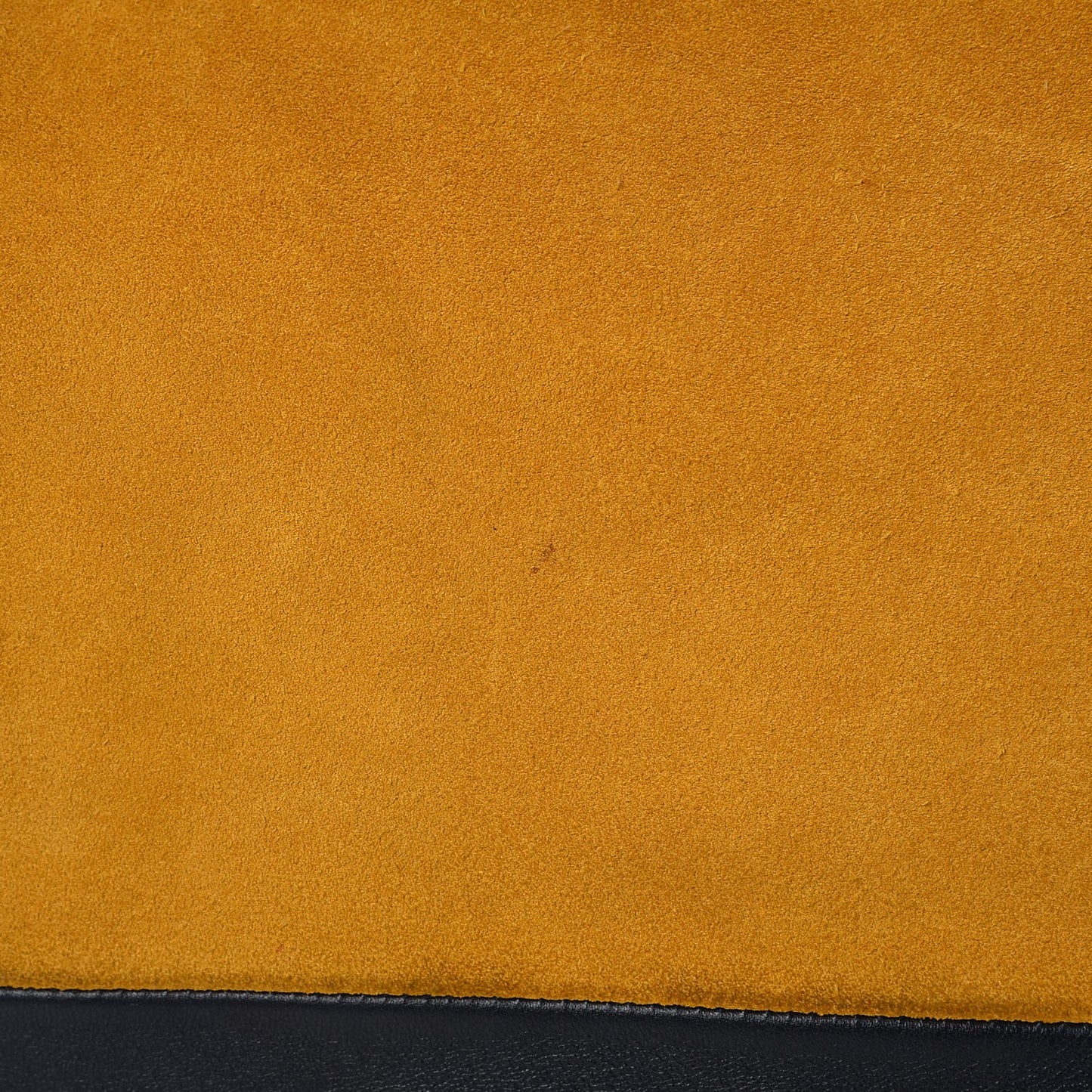 Calfskin Suede All Soft Shoulder Bag Amber