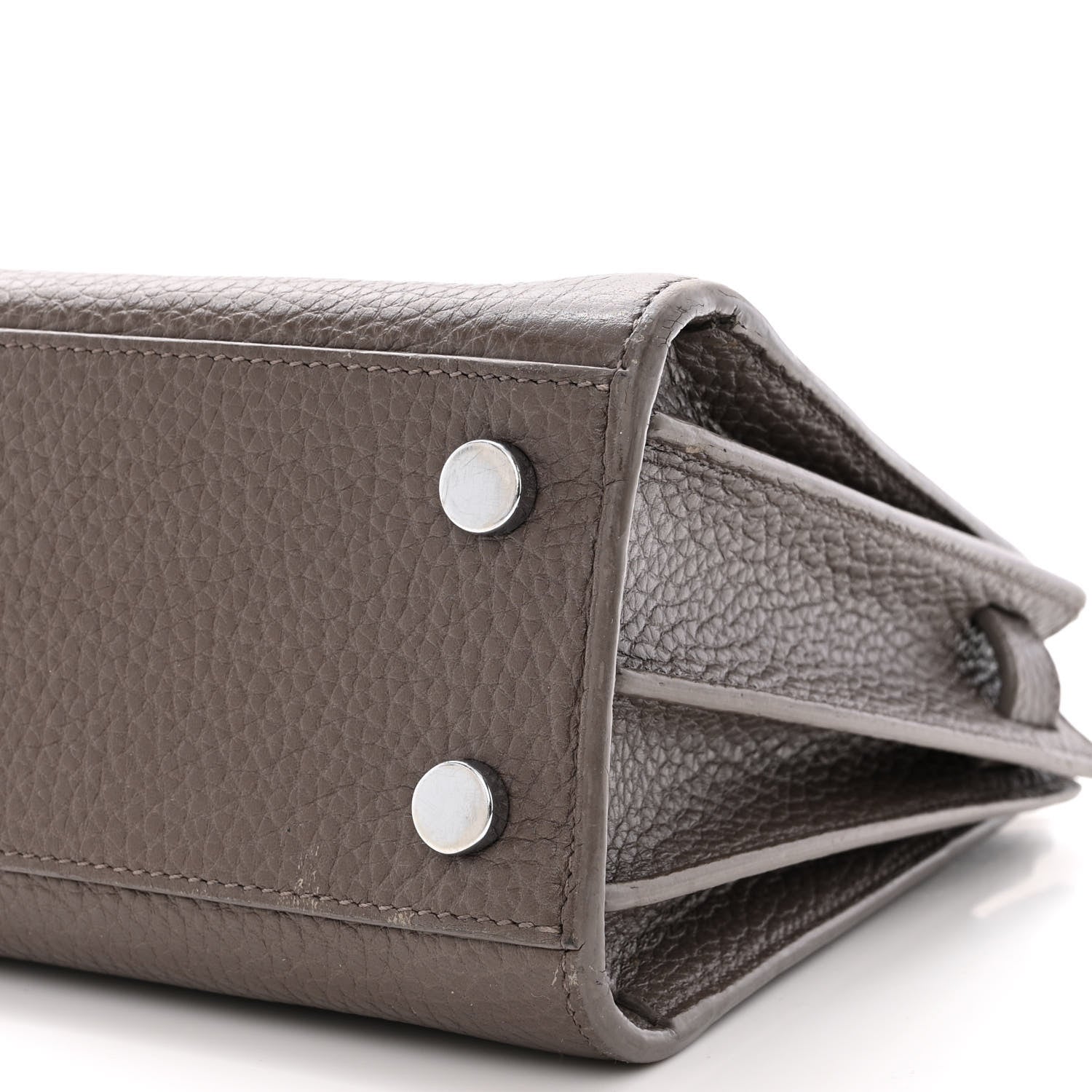 Saint Laurent Grained Calfskin Nano Sac De Jour Fog 10 of 21