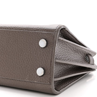 Saint Laurent Grained Calfskin Nano Sac De Jour Fog 10 of 21