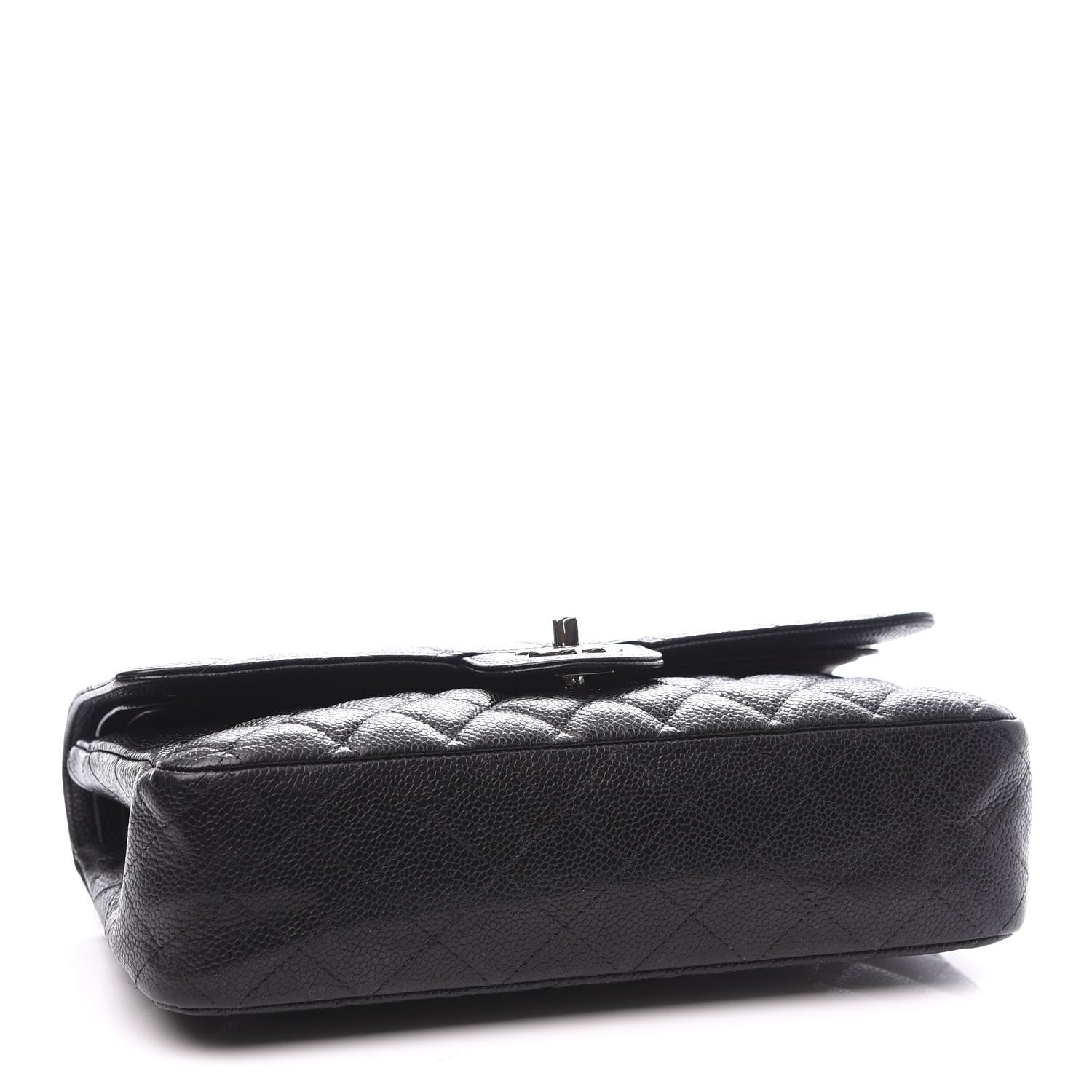 Chanel Caviar Quilted Medium Double Flap Black 3 of 10
