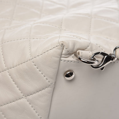 Chanel Lambskin Quilted Beijing Backpack Bag White 12 of 12