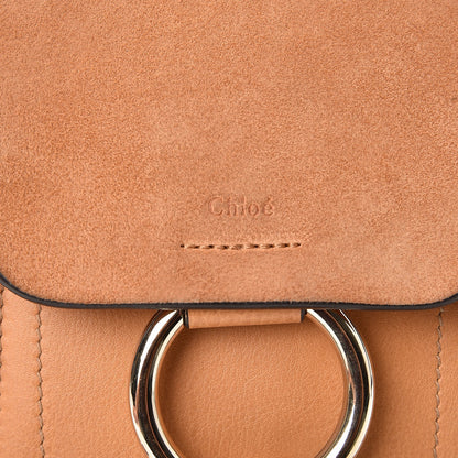 Chloe Suede Calfskin Mini Faye Backpack Blushy Pink 8 of 8