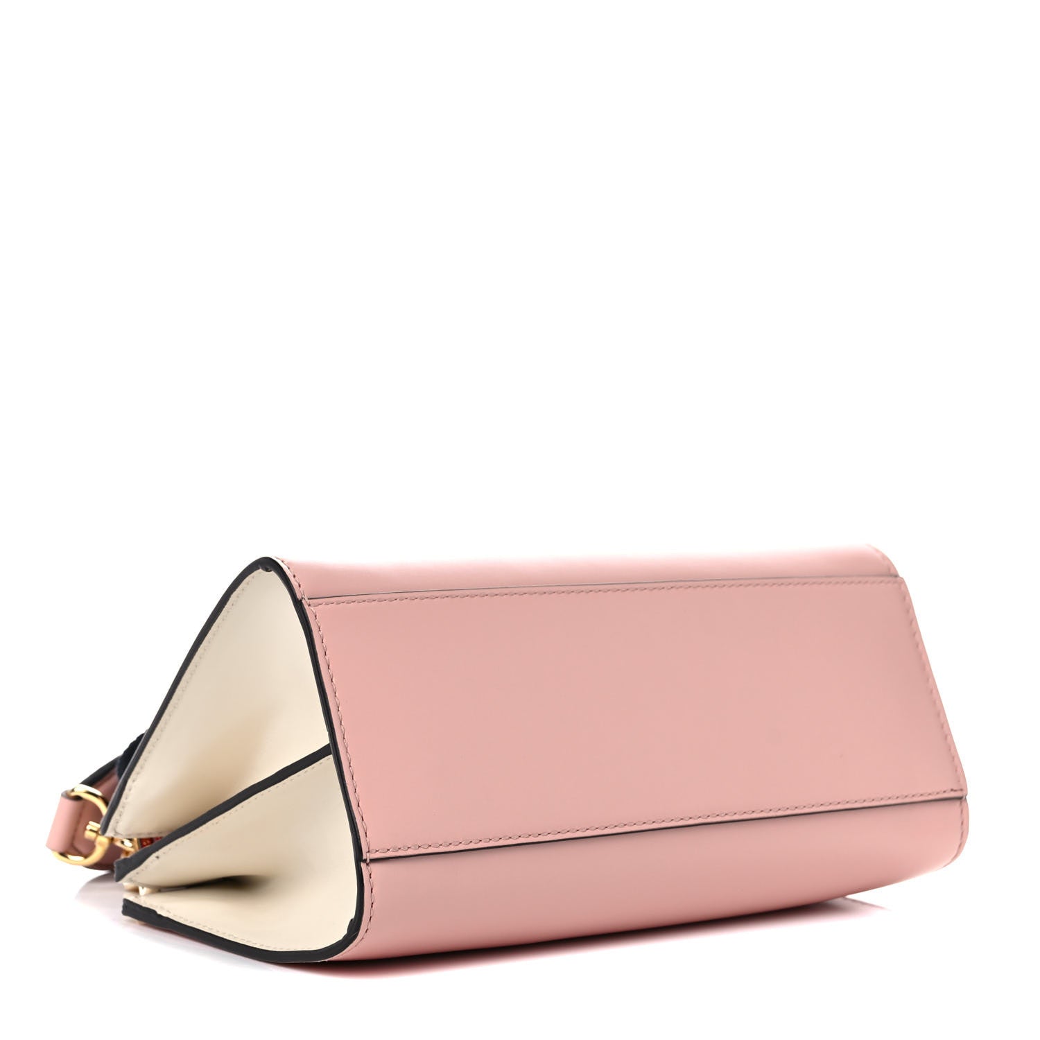 Gucci Nappa Bamboo Web Mini Nymphaea Top Handle Bag Perfect Pink Mystic White 4 of 12