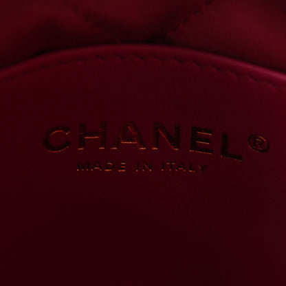 Chanel Calfskin Macrame Mini Chanel 22 Green Purple Yellow 6 of 10