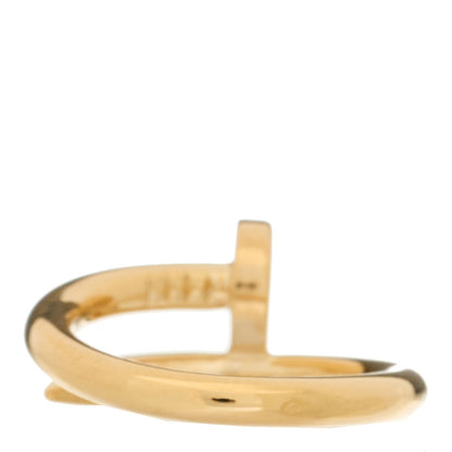 Cartier 18K Yellow Gold Small Juste Un Clou Ring 52 6 3 of 5