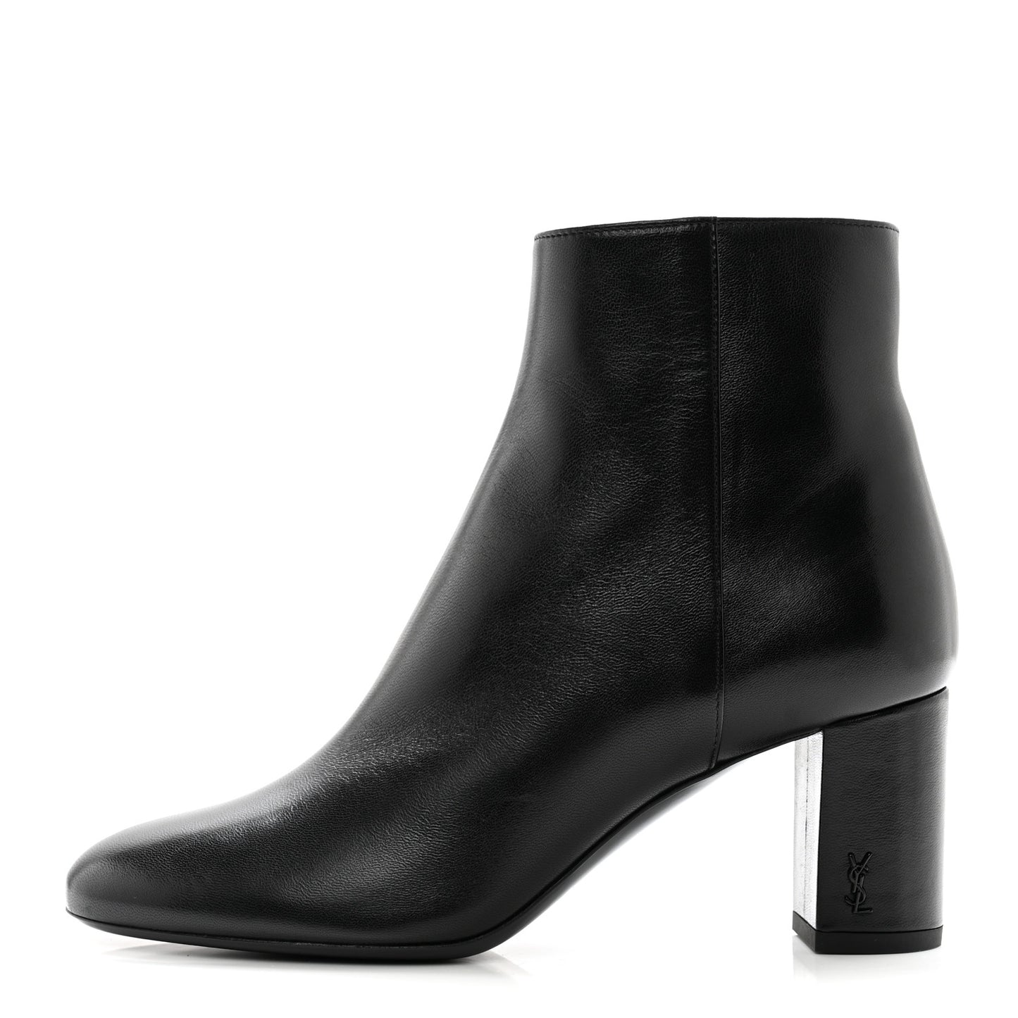 Nappa Vendome Loulou Ankle Zip Boot 36.5 Black