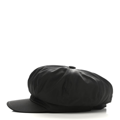 Prada Re-Nylon Newsboy Hat M Black 4 of 9