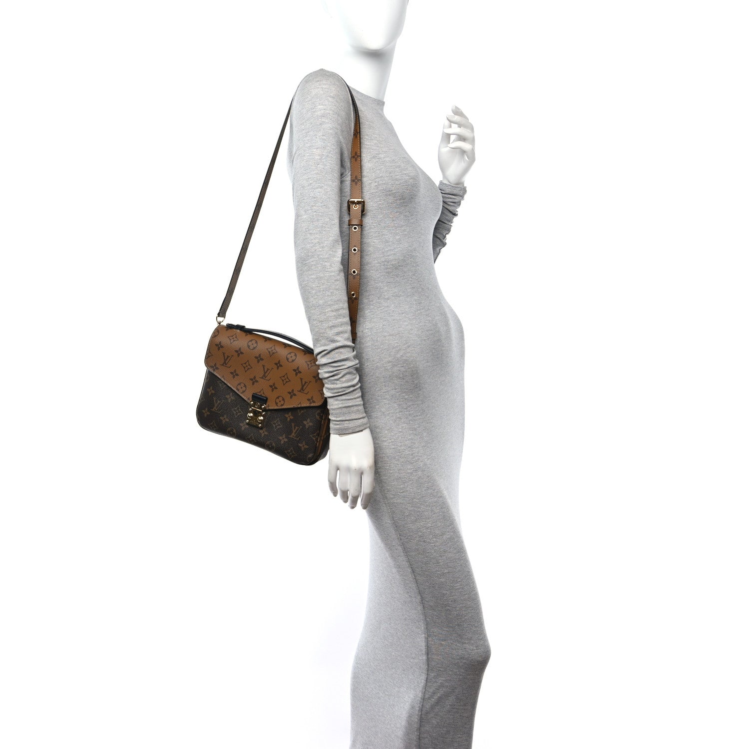 Louis Vuitton Reverse Monogram Pochette Metis 2 of 9
