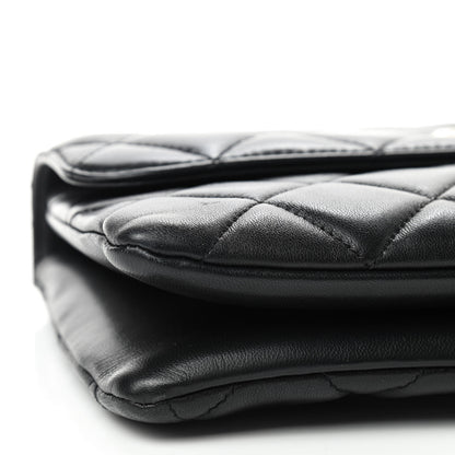 Chanel Lambskin Quilted Medium Trendy CC Flap Black 6 of 9