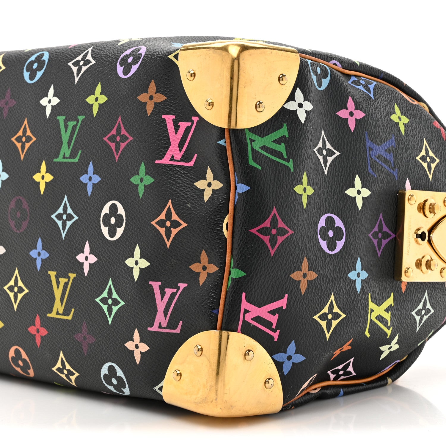 Louis Vuitton Monogram Multicolor Speedy 30 Black 8 of 15