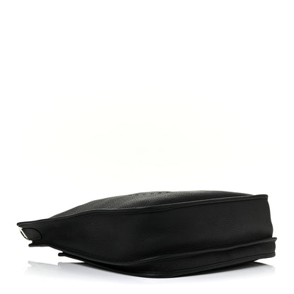 Hermes Taurillon Clemence Evelyne III GM Black 4 of 10