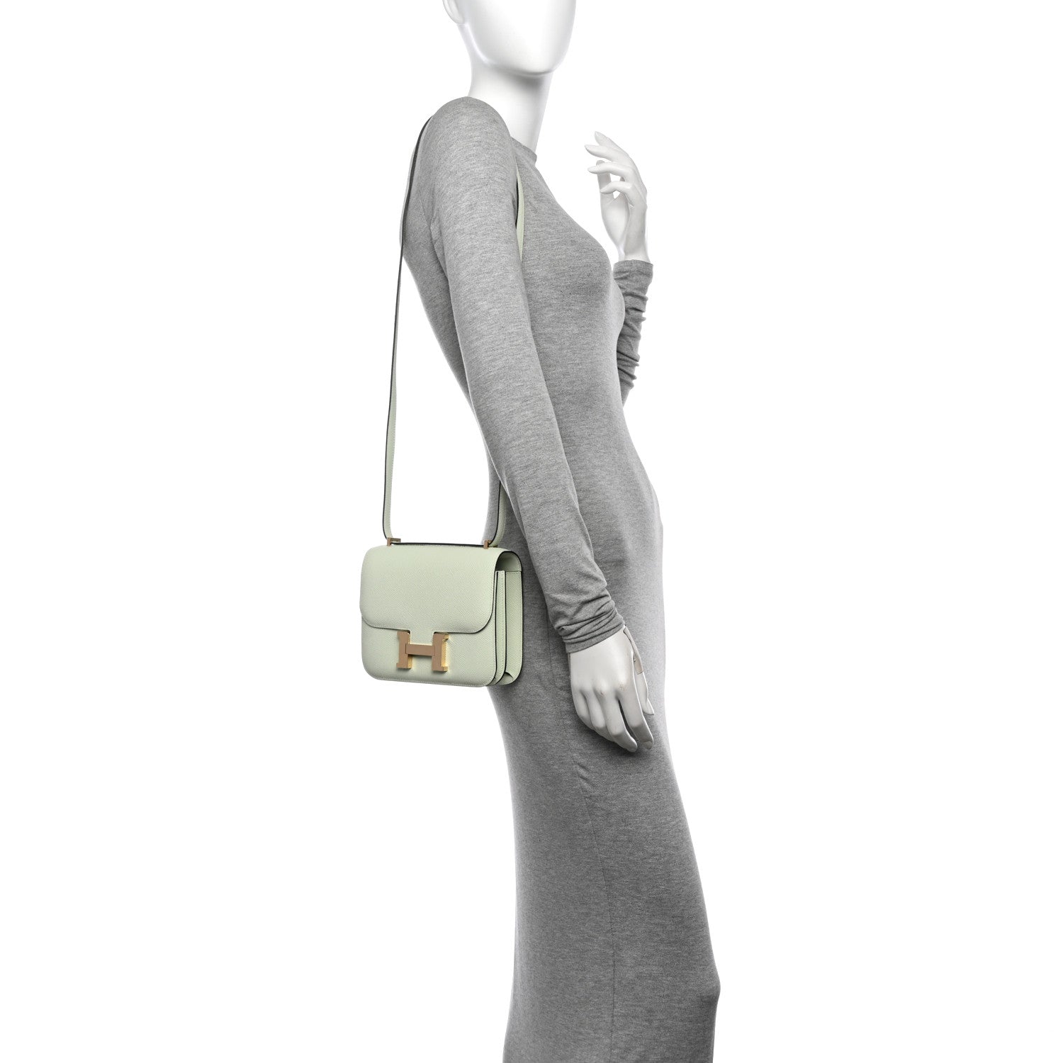 Hermes Epsom Constance 18 Vert Fizz 2 of 11