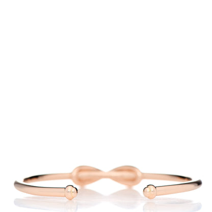 Tiffany 18K Rose Gold Infinity Cuff Bracelet 3 of 4