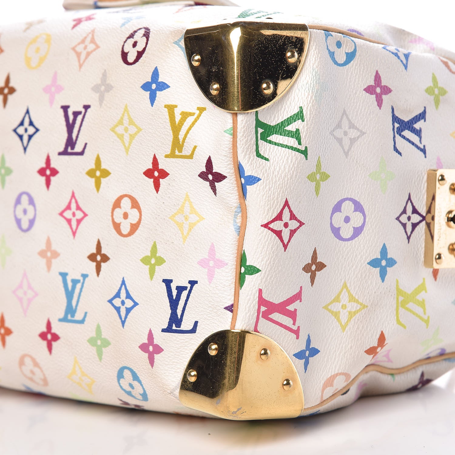 Louis Vuitton Monogram Multicolor Speedy 30 White 9 of 19