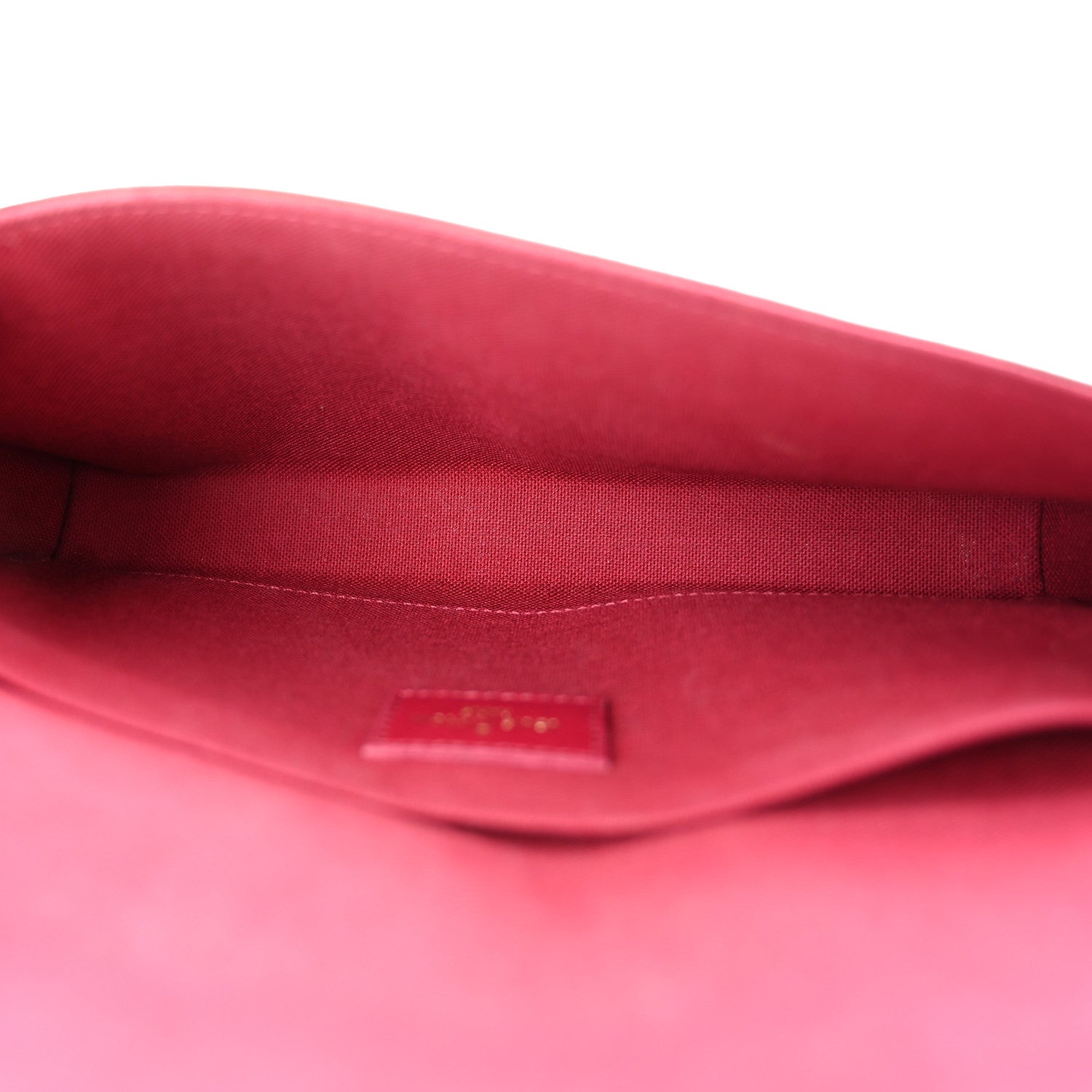 Louis Vuitton Monogram Pochette Felicie Chain Wallet Fuchsia 6 of 15