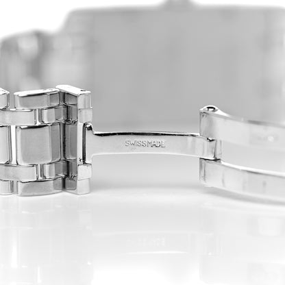 Cartier 18K White Gold 19mm Tank Americaine Quartz Watch 6 of 8