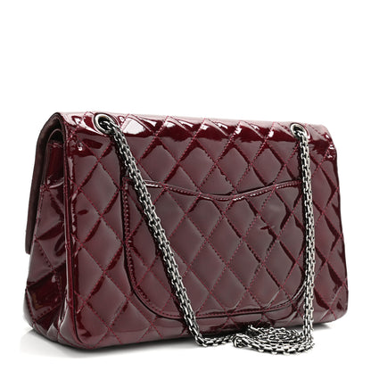 Chanel Patent Quilted 2.55 Reissue 227 Flap Light Burgundy 2 of 12