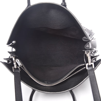 Saint Laurent Grained Calfskin Large Souple Sac De Jour Black 5 of 12