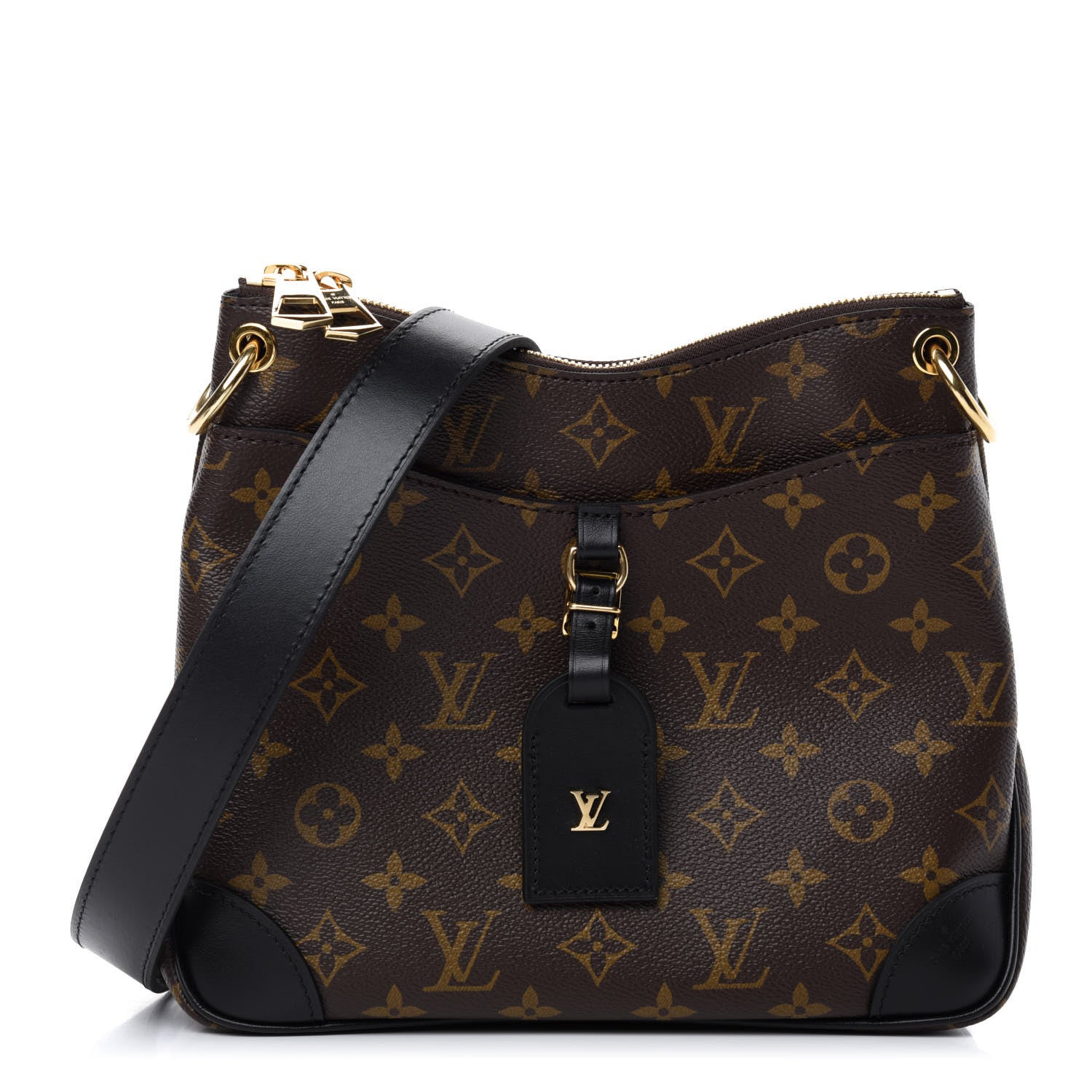 Louis Vuitton Monogram Odeon PM Black 1 of 11