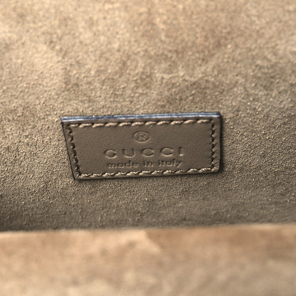 Gucci GG Supreme Monogram Mini Dionysus Top Handle Bag Beige Ebony Taupe 6 of 10