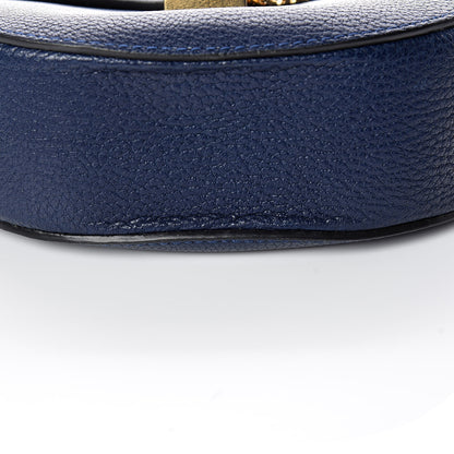 Chloe Grained Lambskin Mini Drew Shoulder Bag Royal Navy 7 of 10