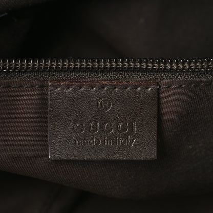 Gucci Monogram Medium Half Moon Hobo Green 5 of 8